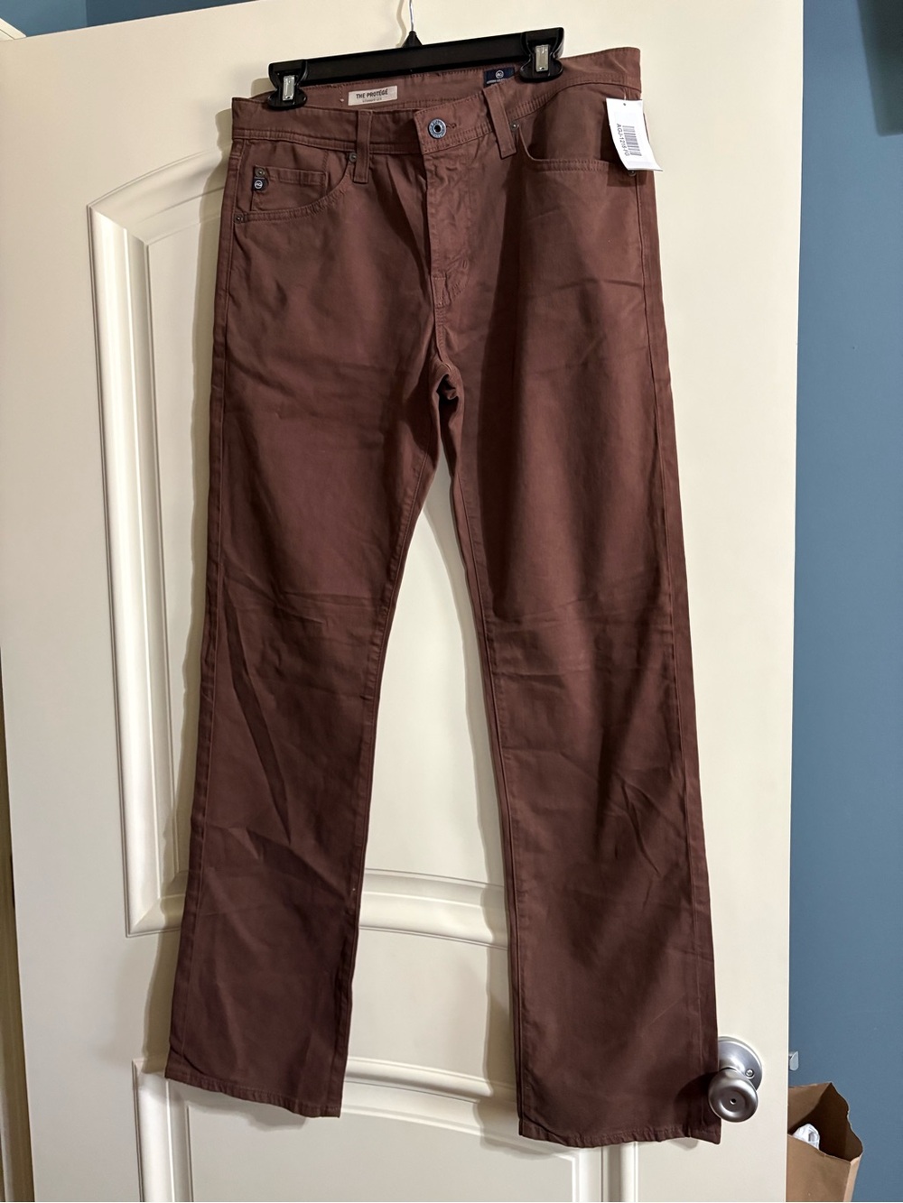 Ag Adriano Goldschmied Men's Brown Chinos